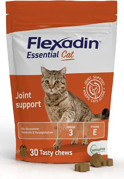 Main Images for Flexadin Essential Joint Care Supplement for Cats containing Glucosamine