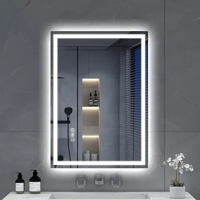 Main Images for S'bagno Bluetooth-Bathroom-Mirror-with-LED-Lights 700x500mm