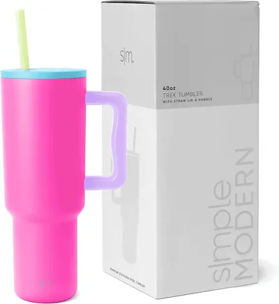 Main Images for Simple Modern Tumbler 40 oz with Handle and Straw