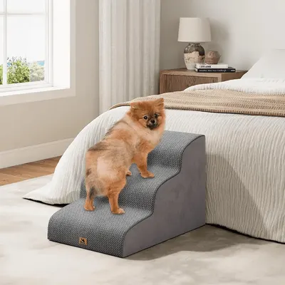 Main Images for Dripex Curved Dog Stairs for Beds Couches
