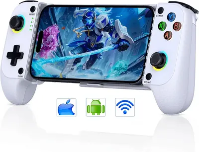 Main Images for Versatile Wireless Mobile Gaming Controller for iPhone/Android
