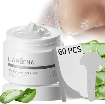 Main Images for LANBENA Blackhead Remover Nose Pore Strip for Face