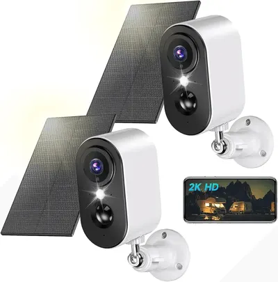Main Images for kebruma 2K Solar Wireless Security Camera