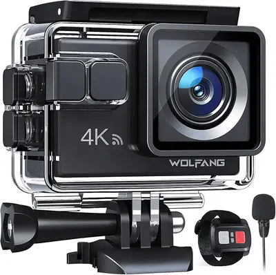Main Images for WOLFANG Action Camera 4K 20MP GA100