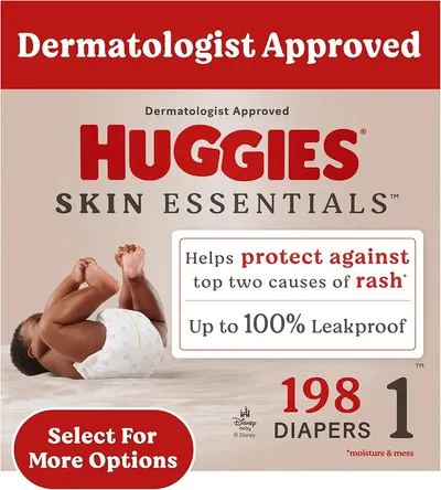 Main Images for Huggies Size 1 Diapers