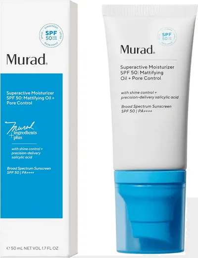 Main Images for Murad Superactive Mattifying Oil and Pore Control Moisturizer SPF 50