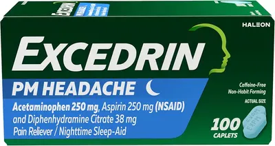Main Images for Excedrin PM for Headache Relief