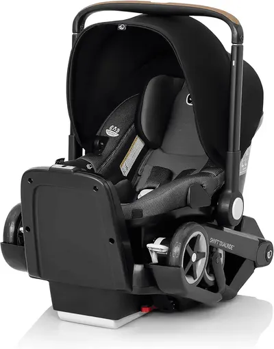 Main Images for Evenflo Shyft DualRide Infant Car Seat Stroller Combo with Carryall Storage (Boone Gray)