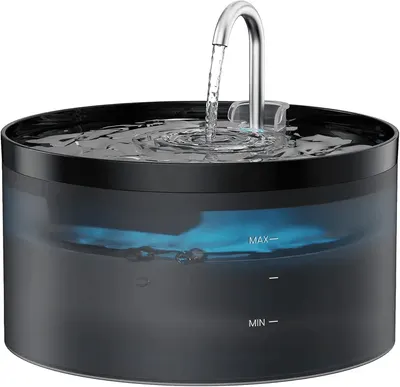 Main Images for Cat Water Fountain For Drinking: 3.2L Automatic Dog Bowl Indoor