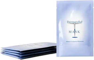 Main Images for Dermaroller Hyaluronic Acid Face Mask Against Dry Skin