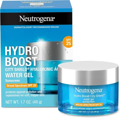 Main Images for Neutrogena Hydro Boost City Shield Water Gel Face Moisturizer with Broad Spectrum SPF 25