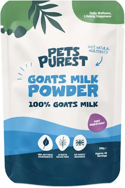Main Images for Pets Purest Goats Milk Powder for Dogs