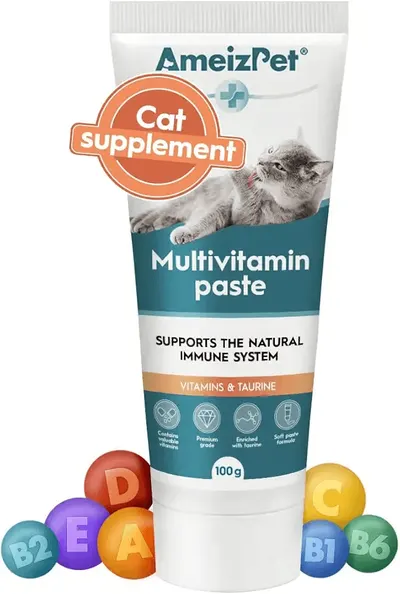 Main Images for AmeizPet Cat Vitamins Paste