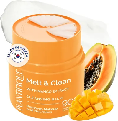 Main Images for PLANTIFIQUE Korean Cleansing Balm Makeup Remover with Mango & Papaya Extracts