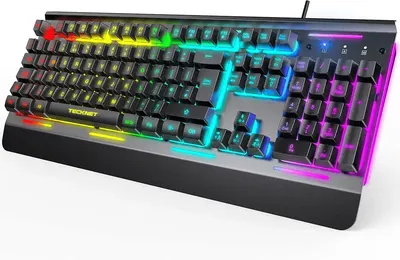 Main Images for TECKNET RGB Gaming Keyboard UK Layout