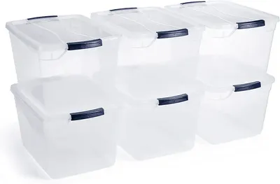 Main Images for Rubbermaid Cleverstore Clear 32 Qt