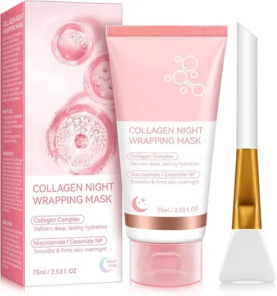 Main Images for Collagen Night Wrapping Mask