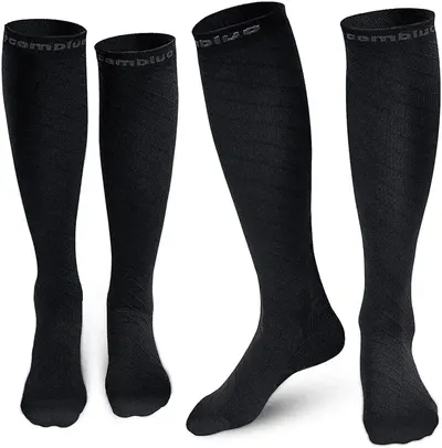 Main Images for CAMBIVO Compression Socks for Women & Men 2 Pairs