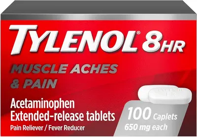 Main Images for Tylenol 8 Hour Muscle Aches & Pain