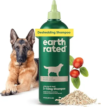 Main Images for Earth Rated 3-in-1 Deshedding Dog Shampoo and Conditioner