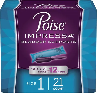 Main Images for Poise Impressa Incontinence Bladder Support for Women