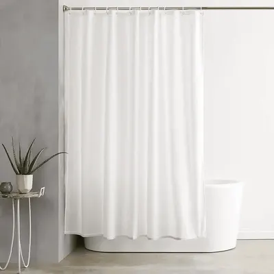 Main Images for Amazon Basics Shower Curtain