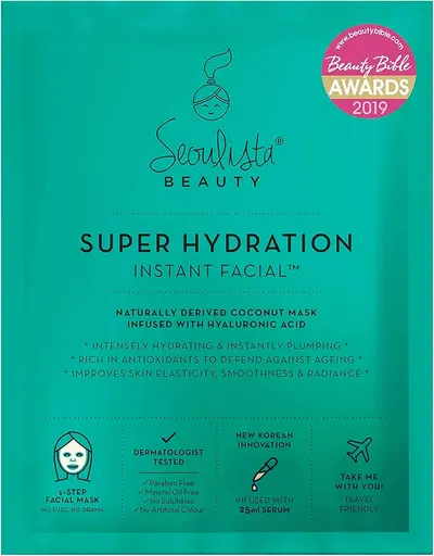 Main Images for Seoulista Beauty Super Hydration Instant Facial