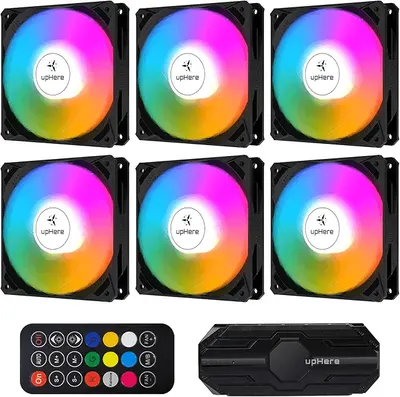 Main Images for upHere 120mm Computer PC Cooling ARGB Fans