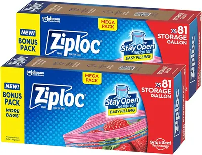 Main Images for Ziploc Gallon Food Storage Bags