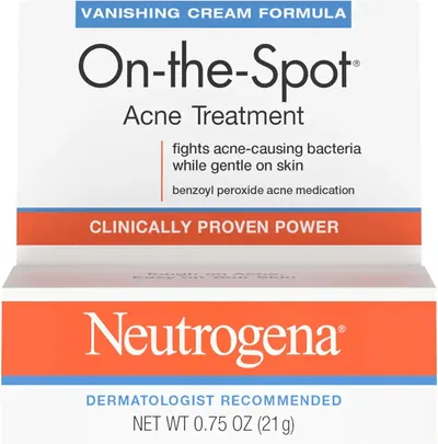 Main Images for Neutrogena On-The-Spot Acne Spot Treatment with 2.5% Benzoyl Peroxide Acne Treatment…