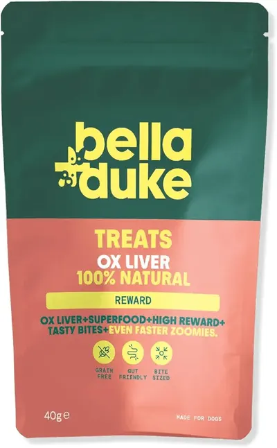 Main Images for Bella & Duke Ox Liver Treats for Dogs