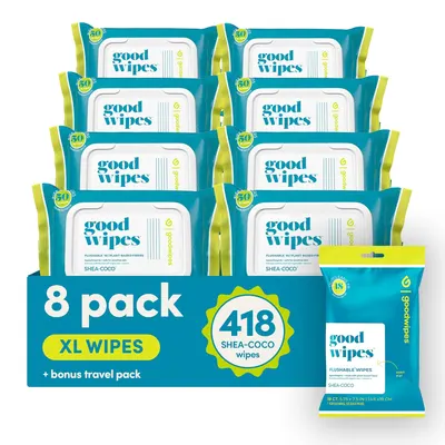 Main Images for Amazon.com: goodwipes Flushable Butt Wipes