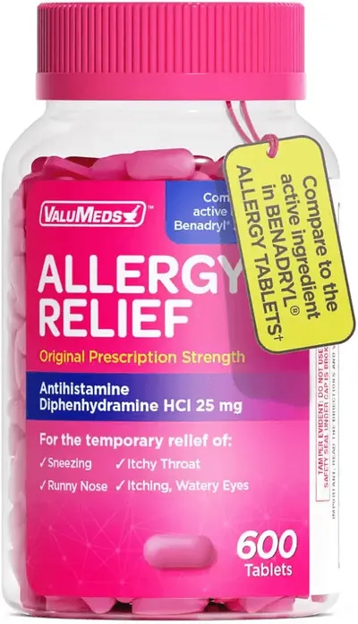 Main Images for ValuMeds Allergy Medicine Antihistamine