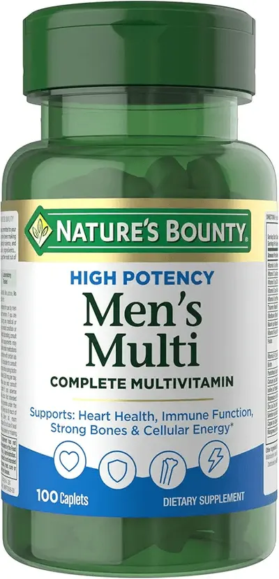Main Images for Nature's Bounty High Potency Men’s Complete Multivitamin