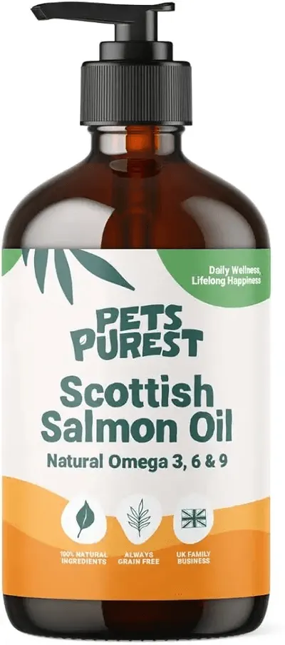 Main Images for Pets Purest Scottish Salmon Oil For Dogs
