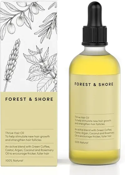 Main Images for Hair Growth Oil 100% Natural Hair Oil with Caffeine