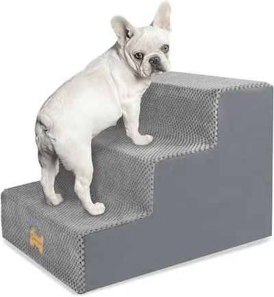 Main Images for Nepfaivy Dog Steps Stairs for Bed
