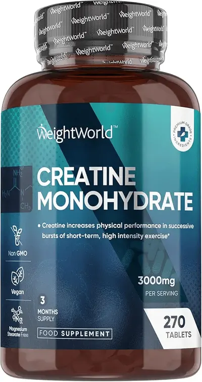 Main Images for Creatine Monohydrate Tablets 3000mg
