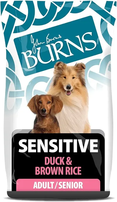 Main Images for Burns Pet Nutrition Hypoallergenic Complete Dry Dog Food Adult and Senior Dog Sensitive…