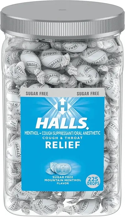 Main Images for Halls Relief Mountain Menthol Sugar Free Cough Drops