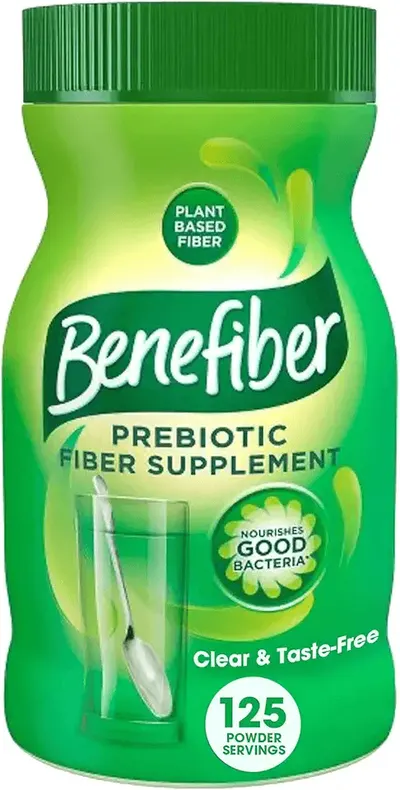 Main Images for Benefiber Daily Prebiotic Fiber Supplement Powder for Digestive Health