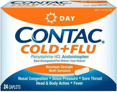 Main Images for Contac Cold & Flu Medicine