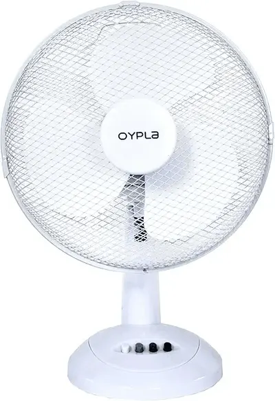 Main Images for Oypla Electrical 12" 3 Speed Oscillating Electric Desk Home Office Fan