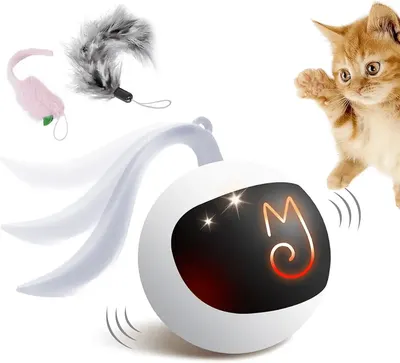 Main Images for Migipaws Interactive Cat Ball Toy Set