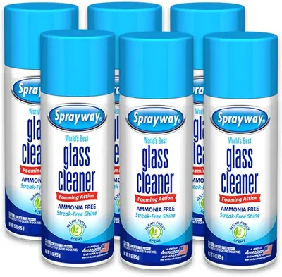 Main Images for Sprayway Glass Cleaner Foaming Aerosol Spray