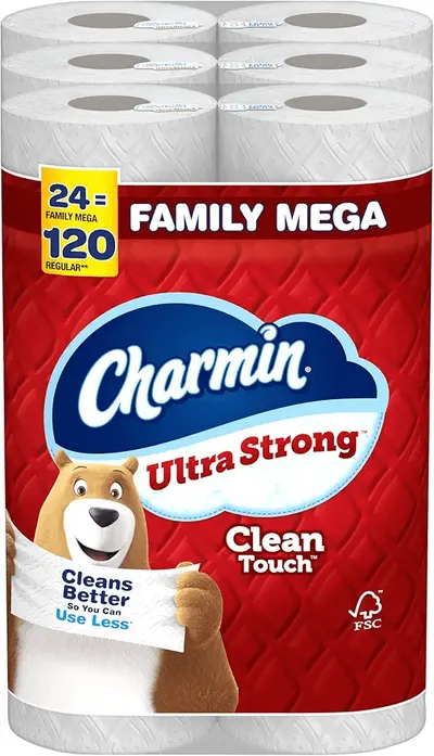 Main Images for Charmin Ultra Strong Clean Touch Toilet Paper