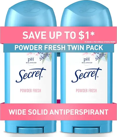 Main Images for Secret Antiperspirant and Deodorant for Women