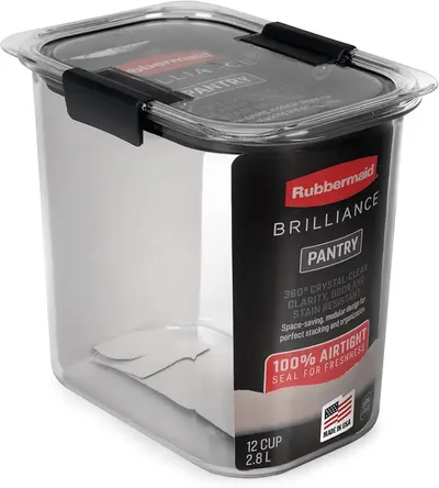 Main Images for Rubbermaid Brilliance 12-Cup Airtight Food Storage Container