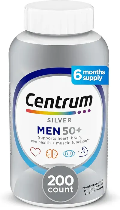 Main Images for Centrum Silver Men's 50+ Multivitamin with Vitamin D3