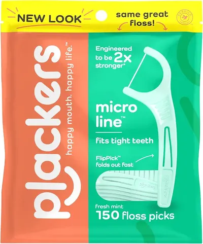 Main Images for Plackers Micro Line Dental Floss Picks